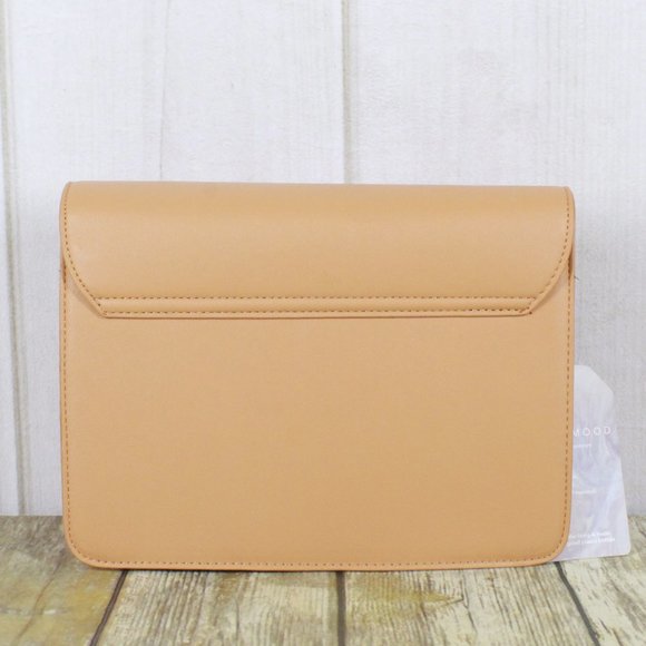 NWT Pixie Mood Brown Vegan Leather Zoe Crossbody Purse Handbag - Picture 5 of 11